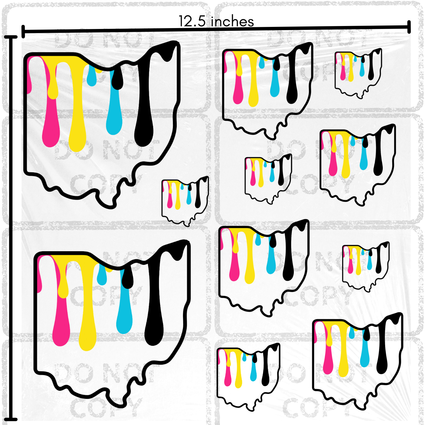 Custom DTF Transfer Gang Sheet