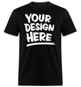 Custom T-Shirt-Front Only